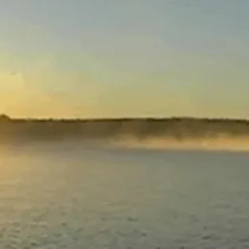 bear lake sunrise