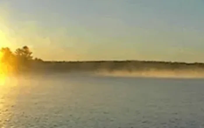 bear lake sunrise