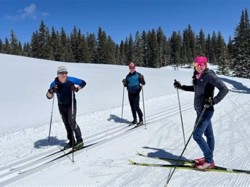 cross country skiing